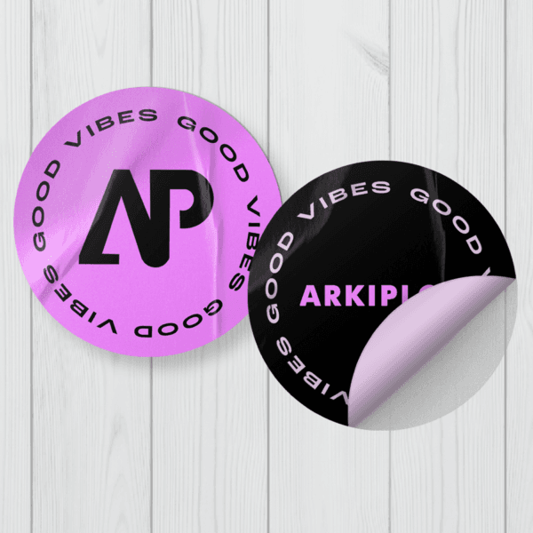 stickers circulares