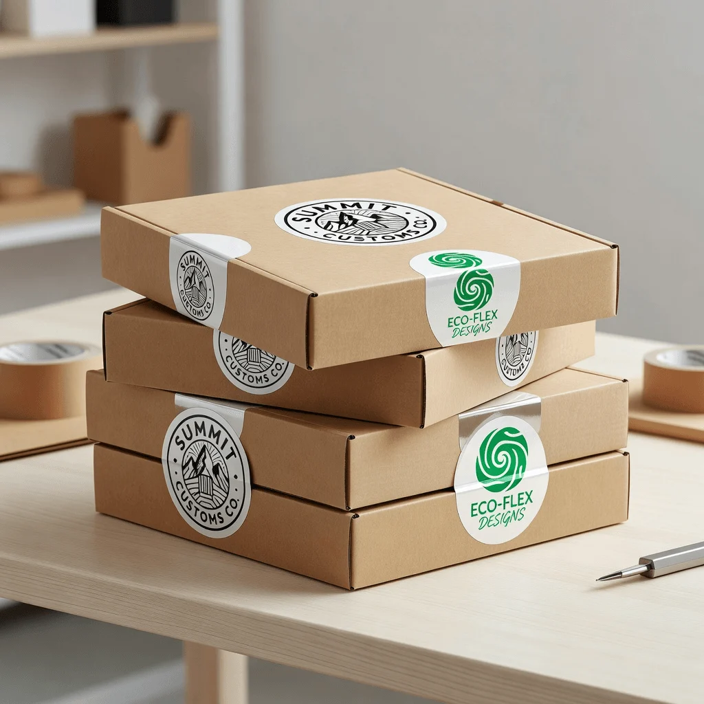 stickers circulares personalizados vinilo